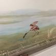 Fresque balade au bord de l'eau-
Hôpital Sud Francilien- service Néonatalogie-900 m2 de décors peints